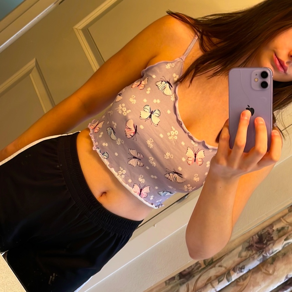 Shein Butterfly Tanktop